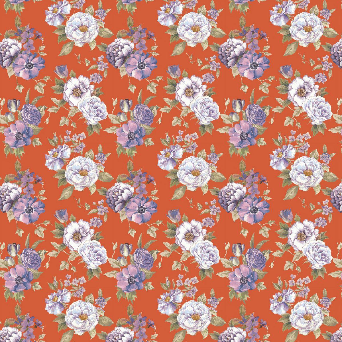 Gairloch Terracotta Fabric by Voyage Maison
