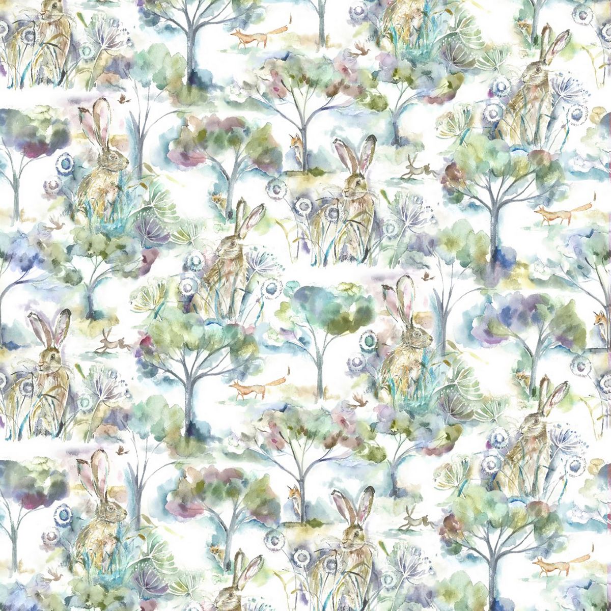 Grassmere Sweetpea Fabric by Voyage Maison