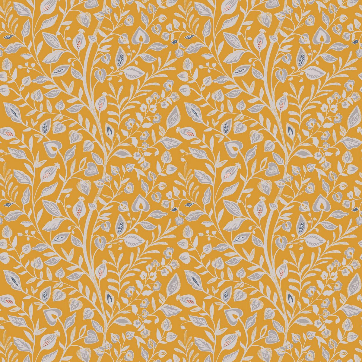 Harlow Mustard Fabric by Voyage Maison