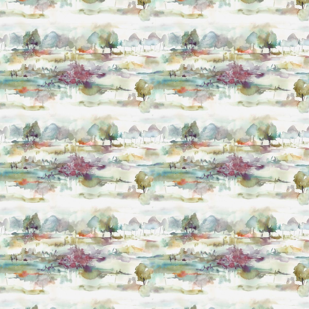 Heather Moors Linen Fabric by Voyage Maison