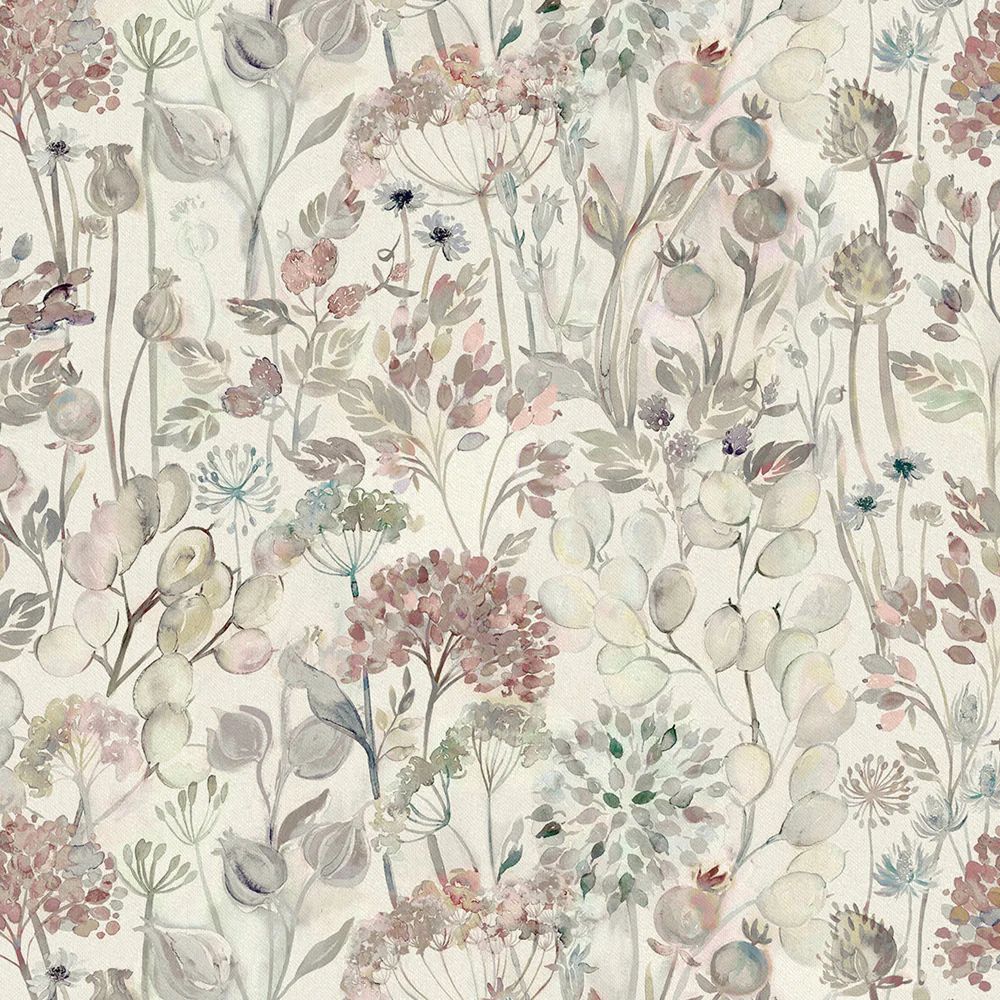 Country Hedgerow Linen Dawn/ Linen Fabric by Voyage Maison