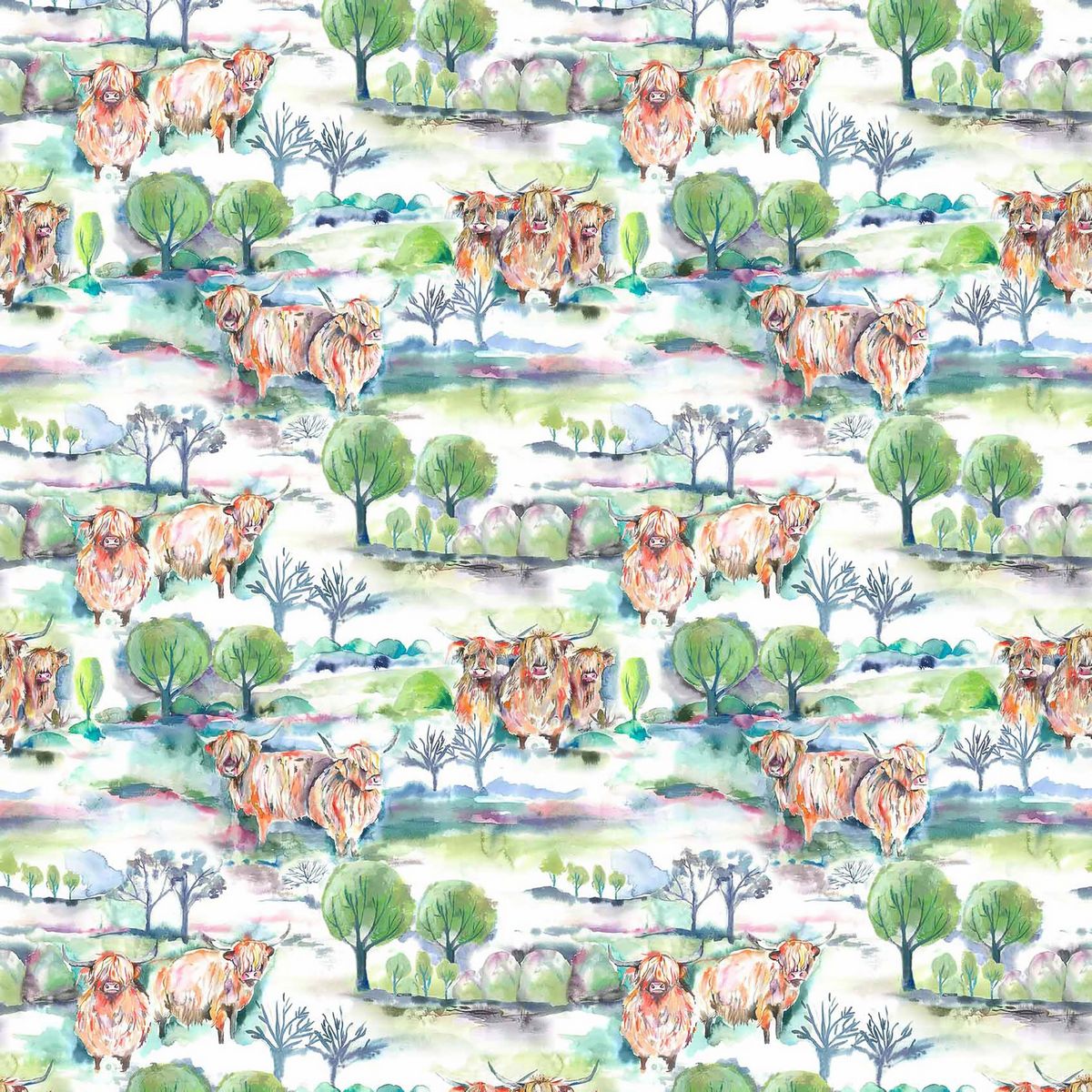 Heilan Herd Sage Fabric by Voyage Maison