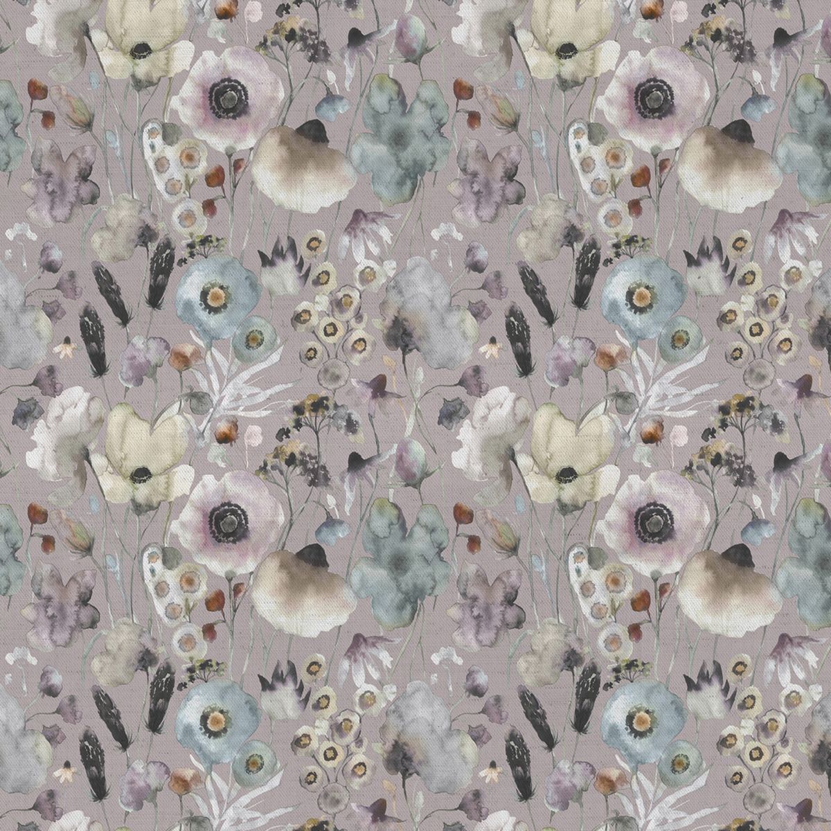Hibbertia Haze/Lavender Fabric by Voyage Maison