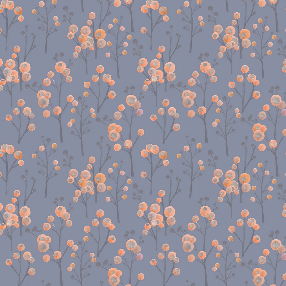 Ichiyo Blossom Cobalt Fabric by Voyage Maison