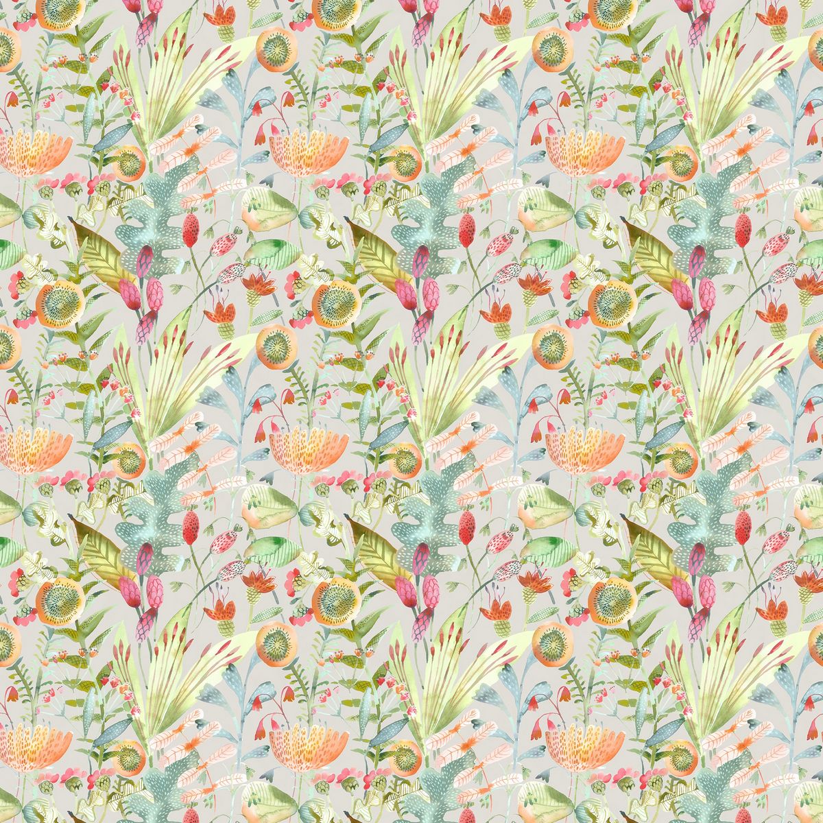 June Blossom Harvest Fabric by Voyage Maison
