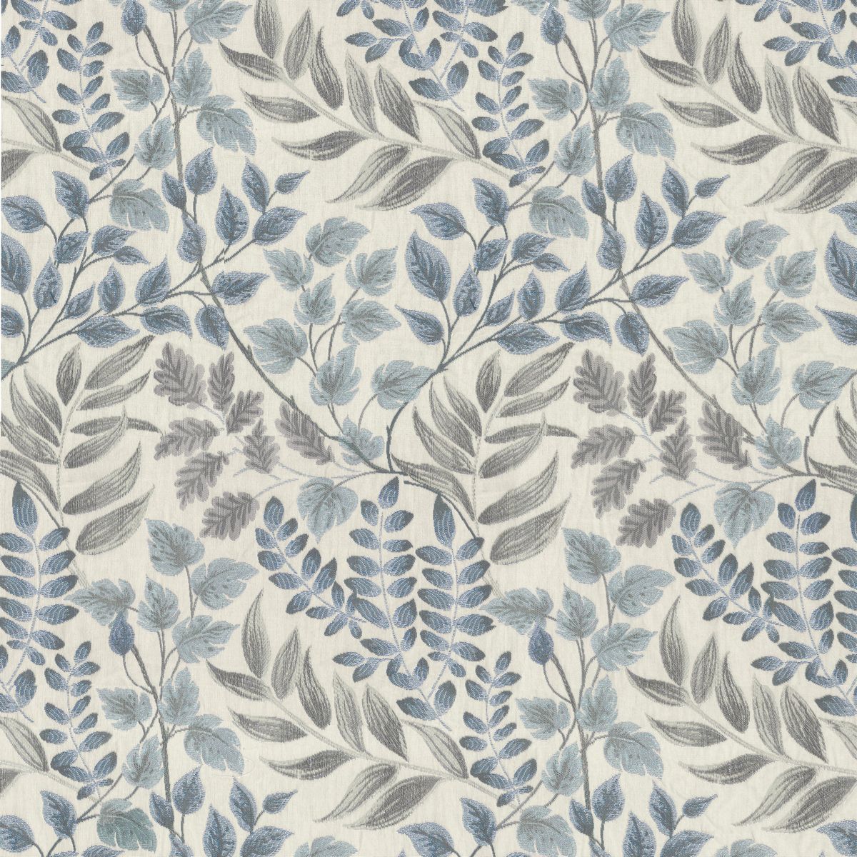 Lestari Bluebell Fabric by Voyage Maison