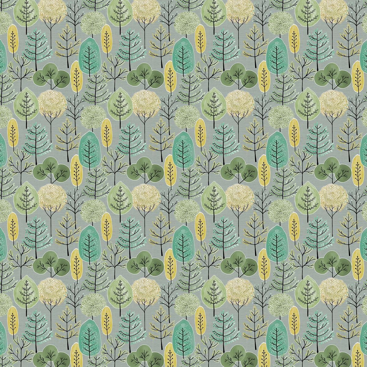 Lyall Pine Fabric by Voyage Maison