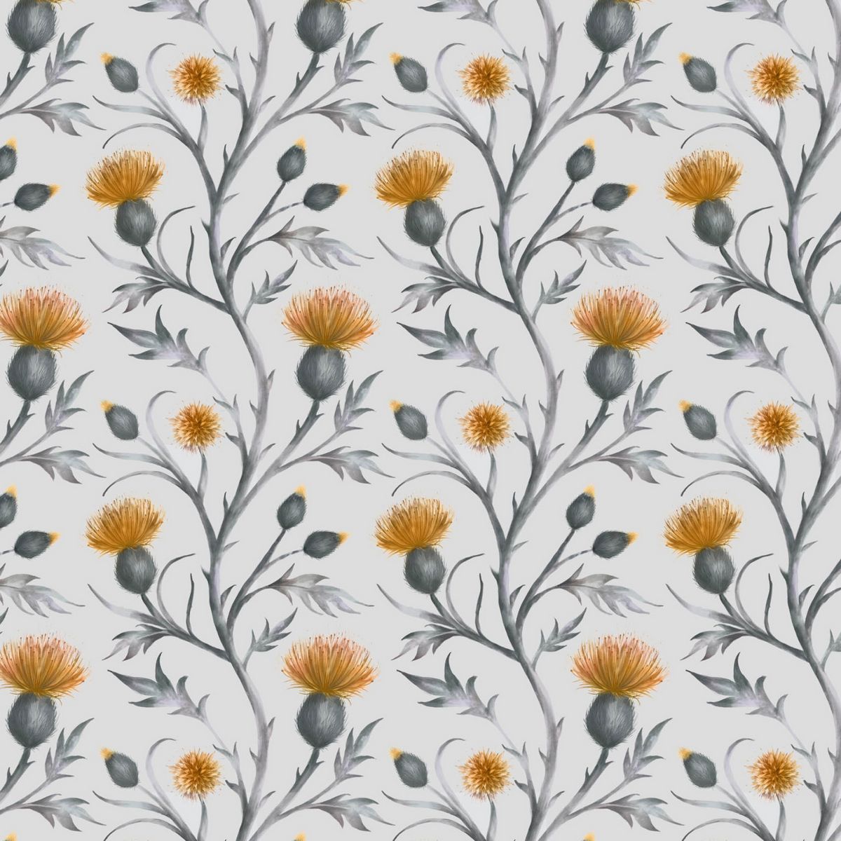 Morven Gold Fabric by Voyage Maison