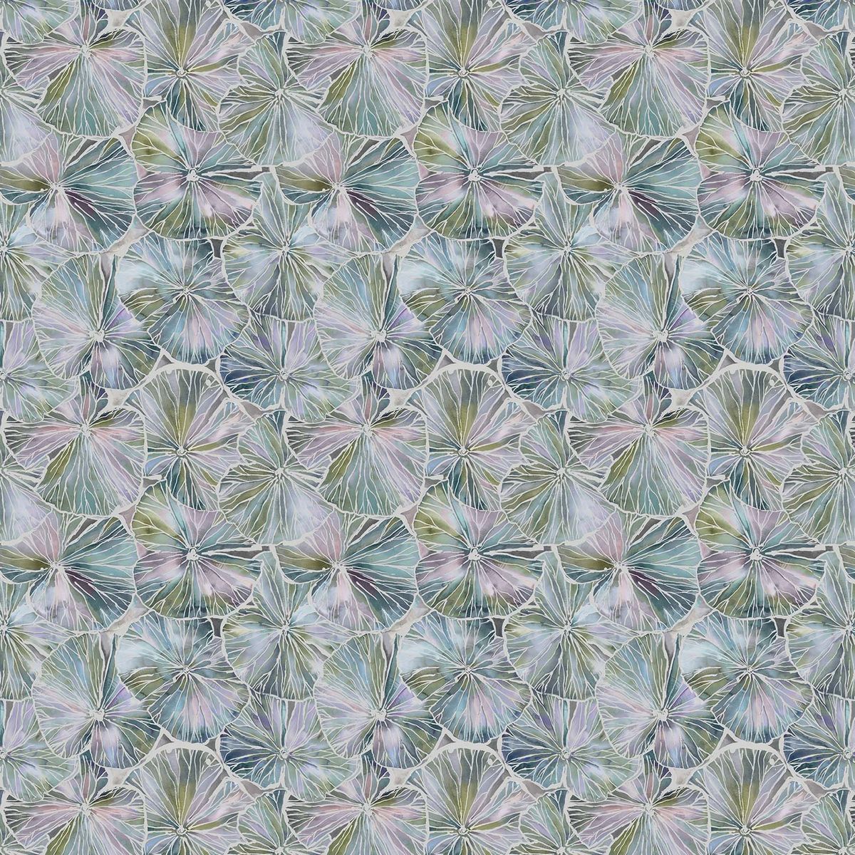 Nelumbo Opal Fabric by Voyage Maison