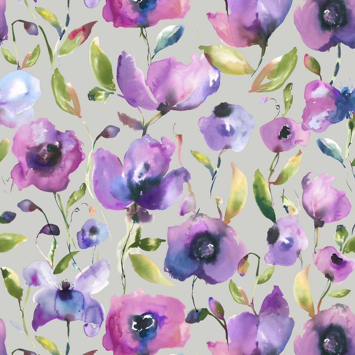 Nerissa Orchid Fabric by Voyage Maison
