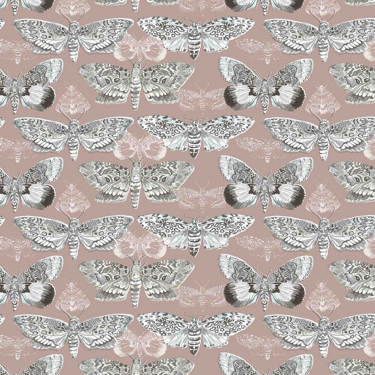 Nocturnal Taupe Fabric by Voyage Maison