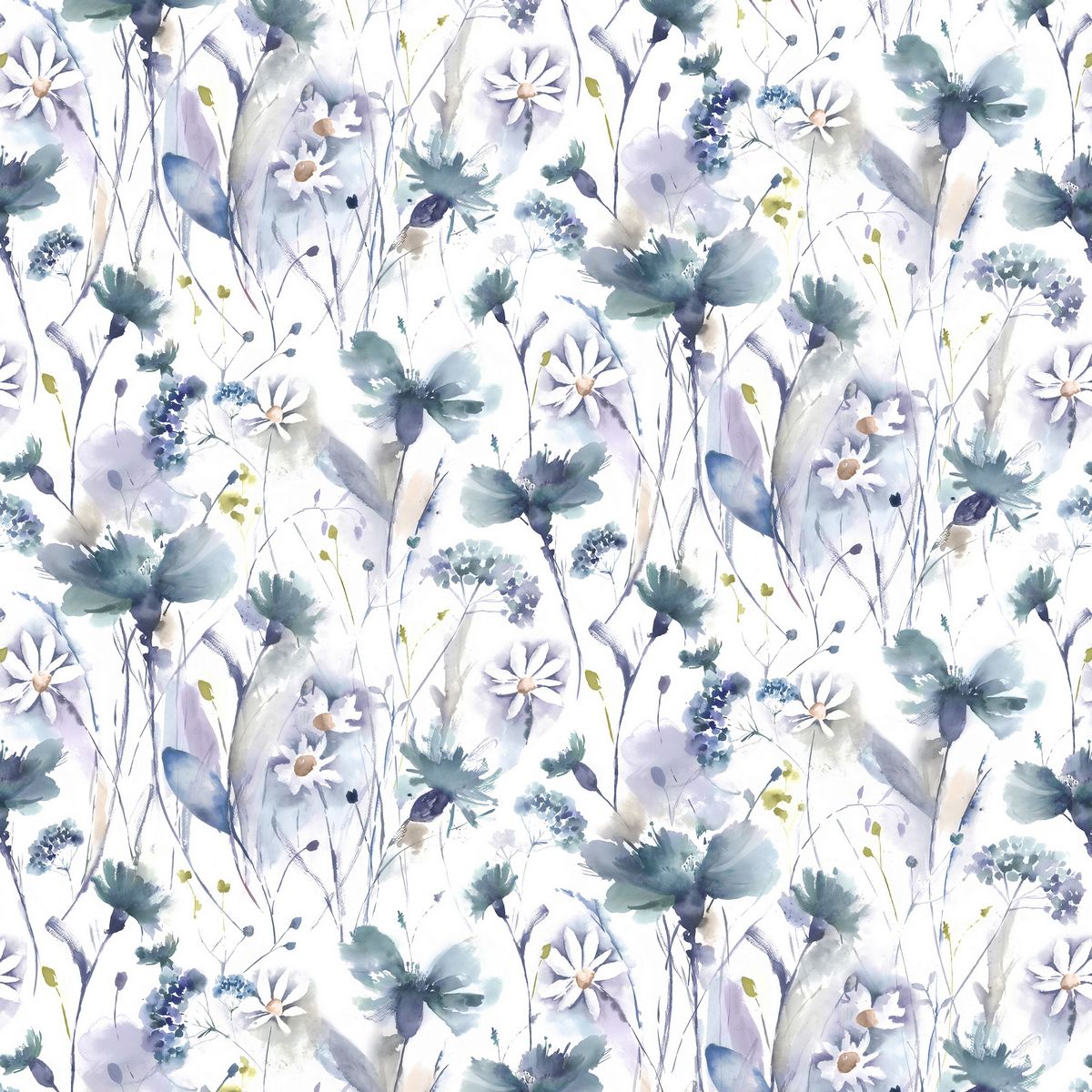Olearia Satin Crocus Fabric by Voyage Maison