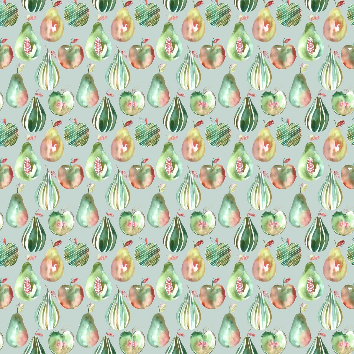 Pears Harvest Fabric by Voyage Maison