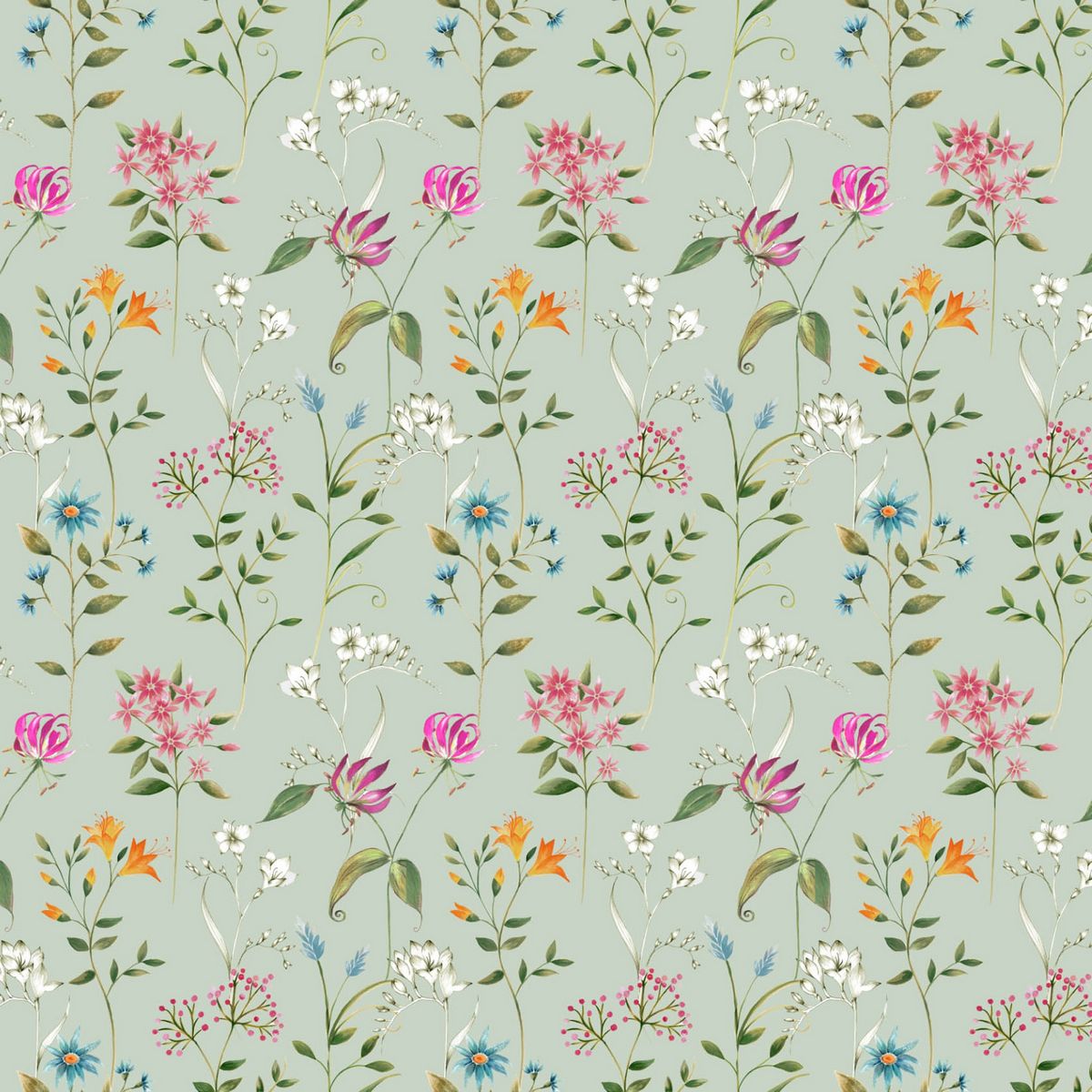 Pemberly Meadow Fabric by Voyage Maison