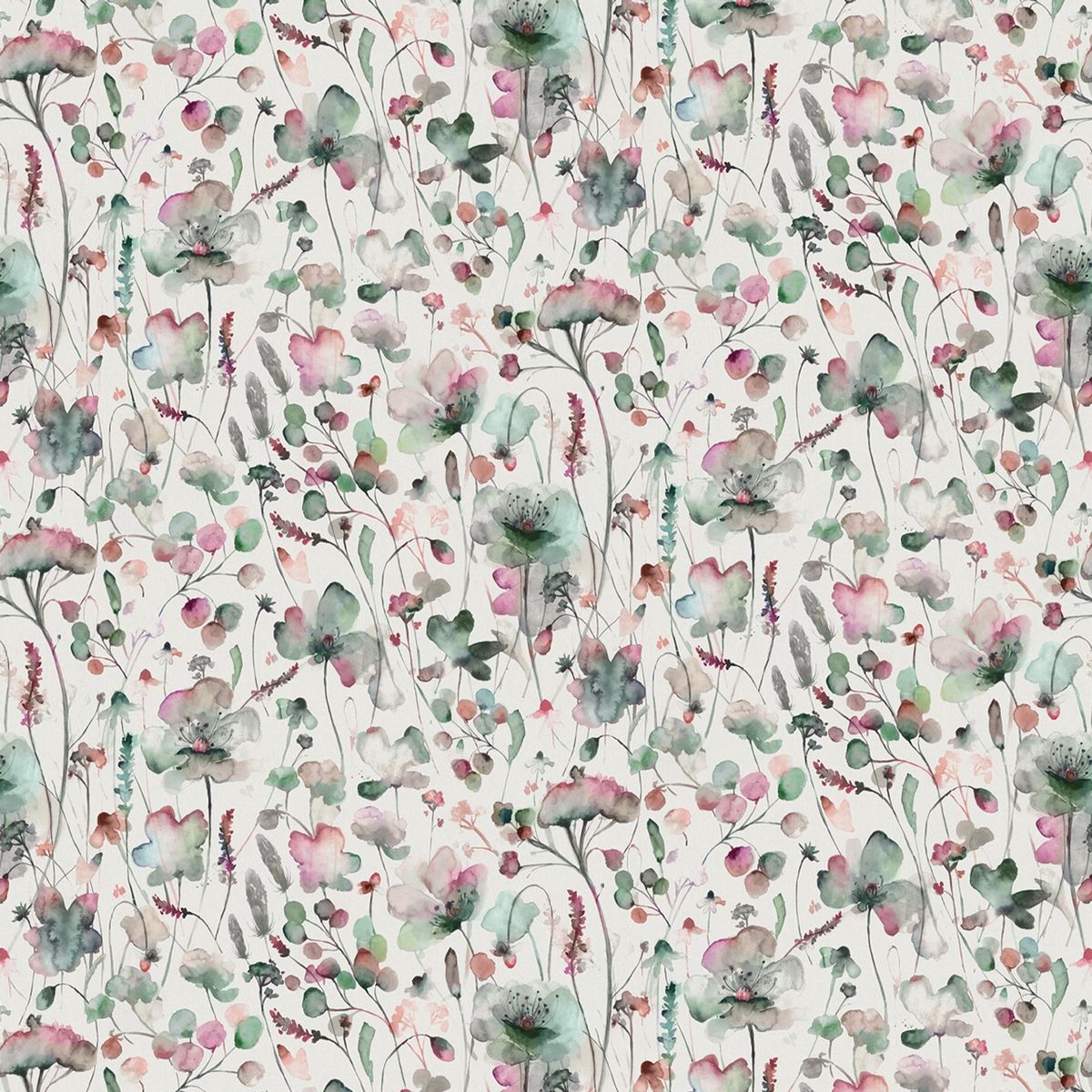 Pimelea Meadow Cream Fabric by Voyage Maison