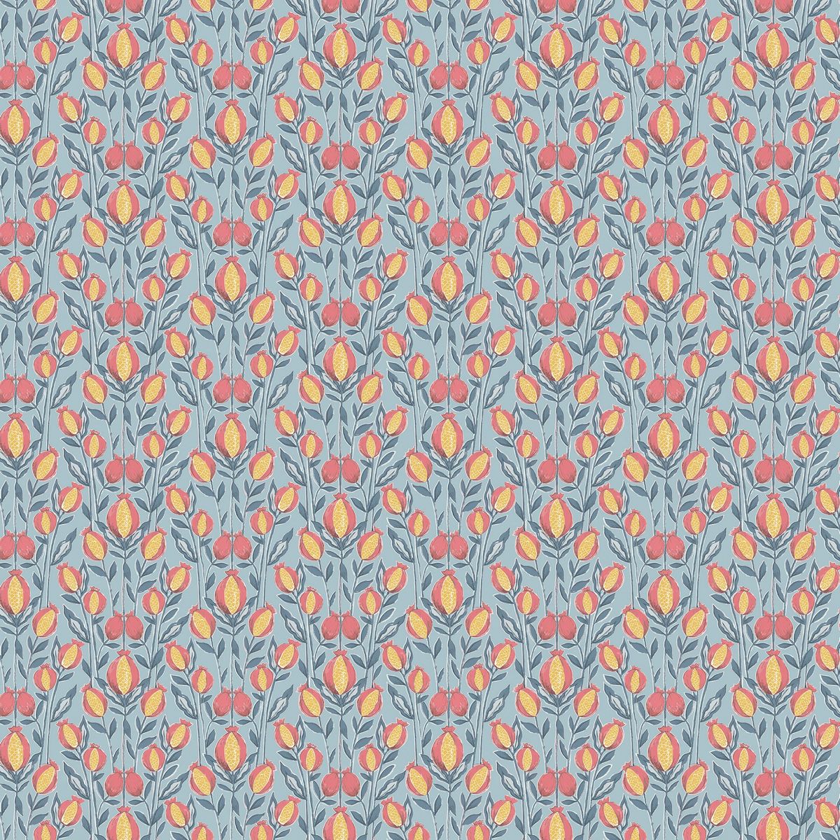 Rithani Cornflower Fabric by Voyage Maison