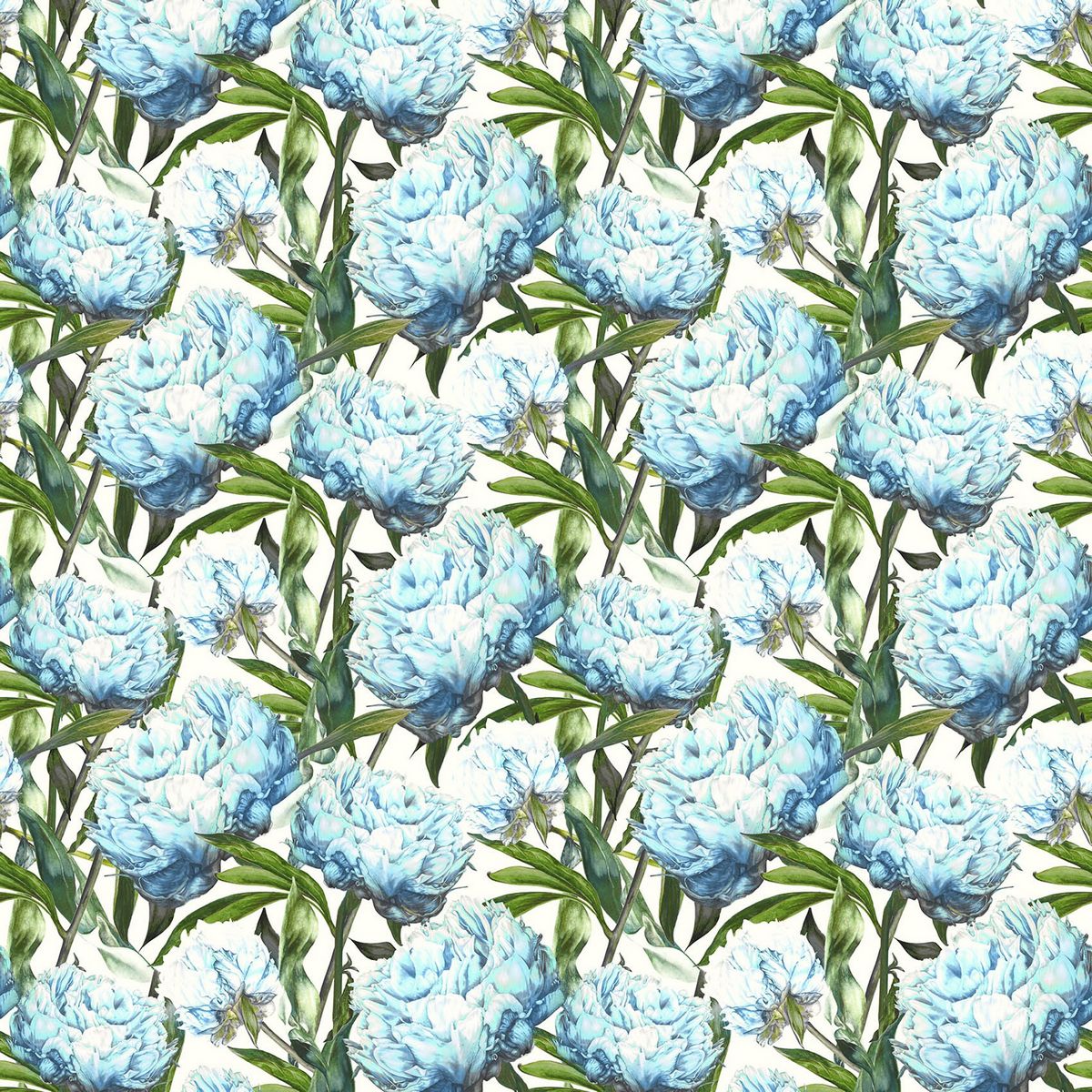 Sennen Bluebell Fabric by Voyage Maison