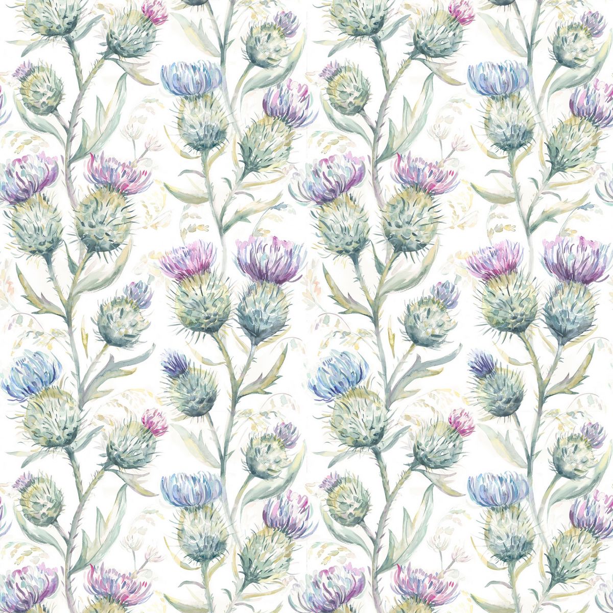Thistle Glen Spring Cream Fabric by Voyage Maison