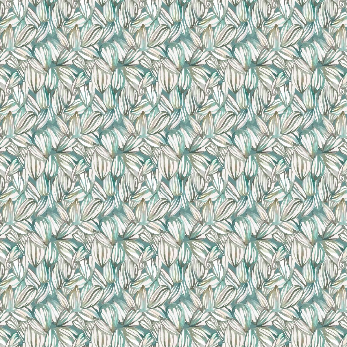Topia Emerald Fabric by Voyage Maison