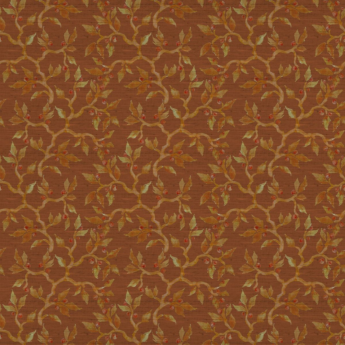 Vesper Rust Fabric by Voyage Maison
