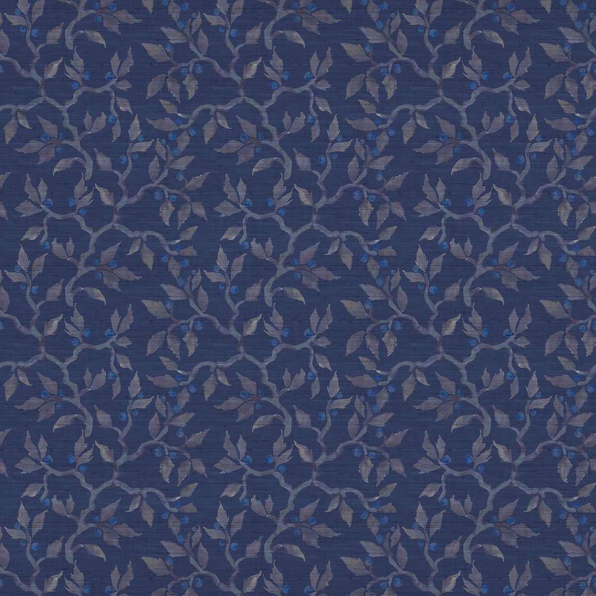 Vesper Sapphire Fabric by Voyage Maison