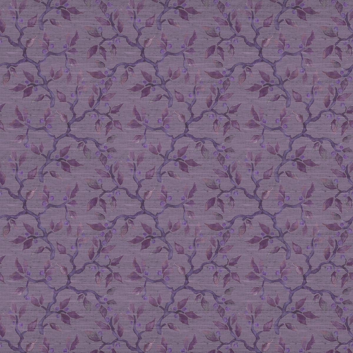 Vesper Violet Fabric by Voyage Maison