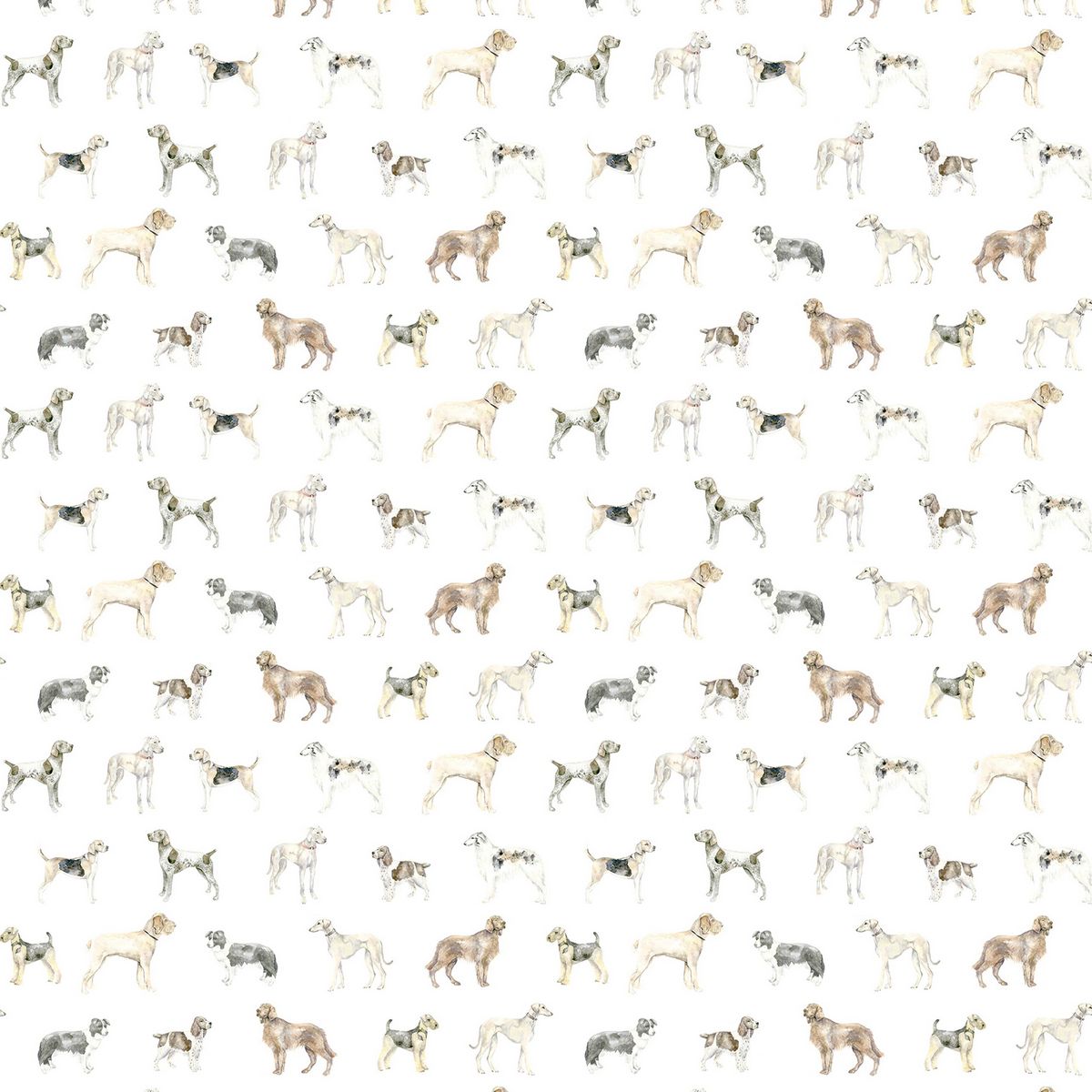 Walkies Cream Fabric by Voyage Maison