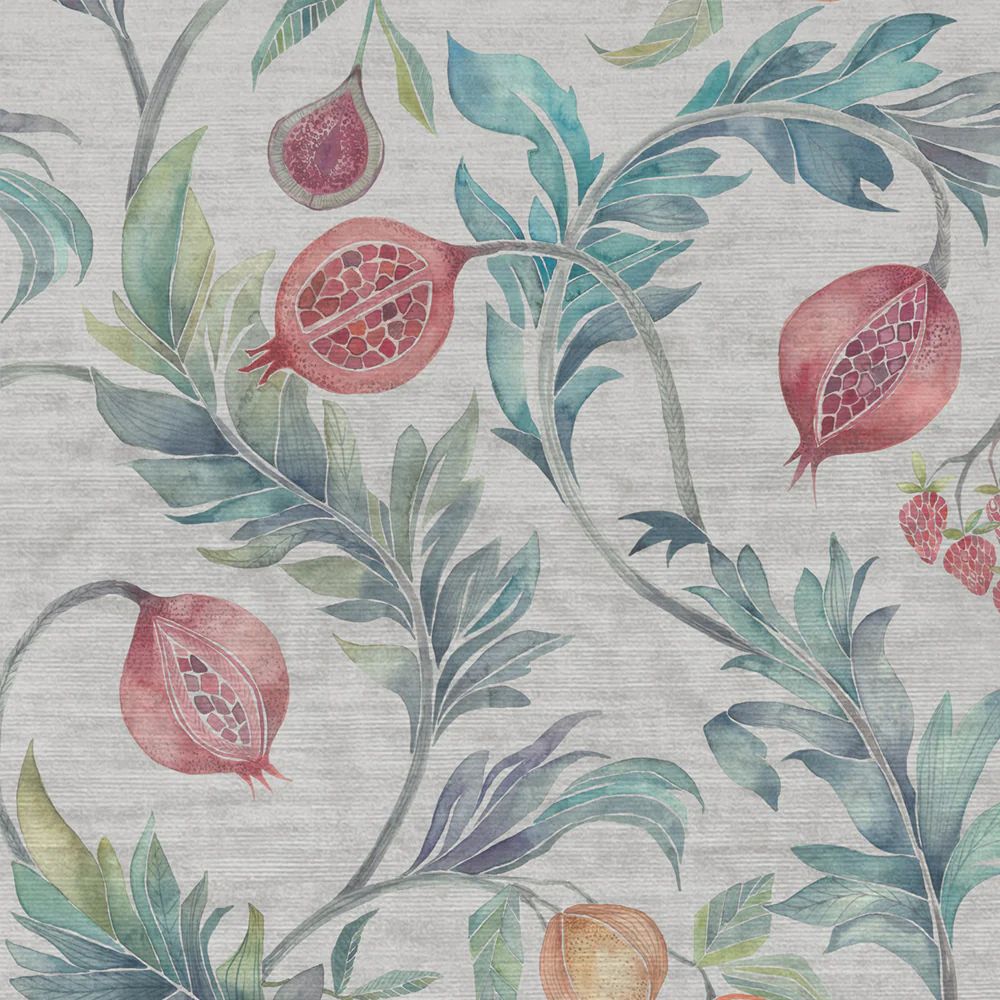 Weycroft Velvet Strawberry Fabric by Voyage Maison
