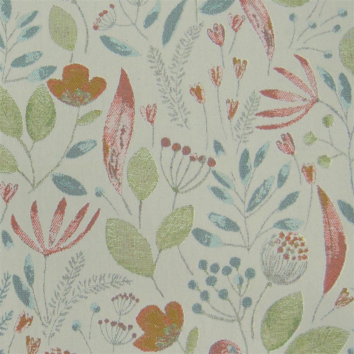 Winslow Linen Autumn Fabric by Voyage Maison