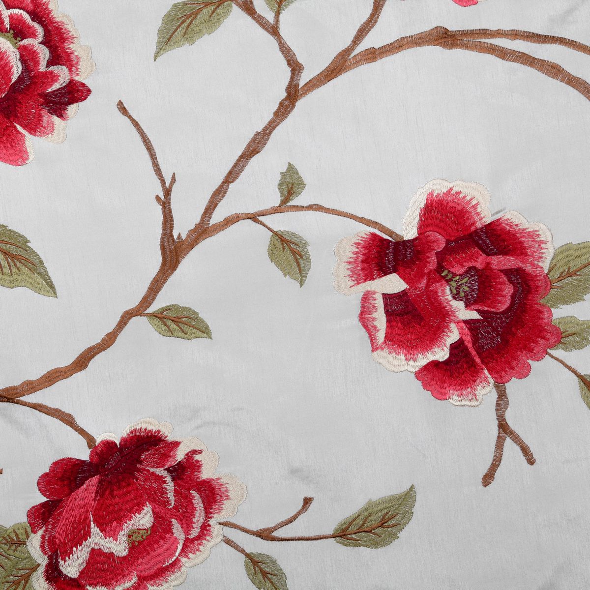 Zarita Butter Red Fabric by Voyage Maison