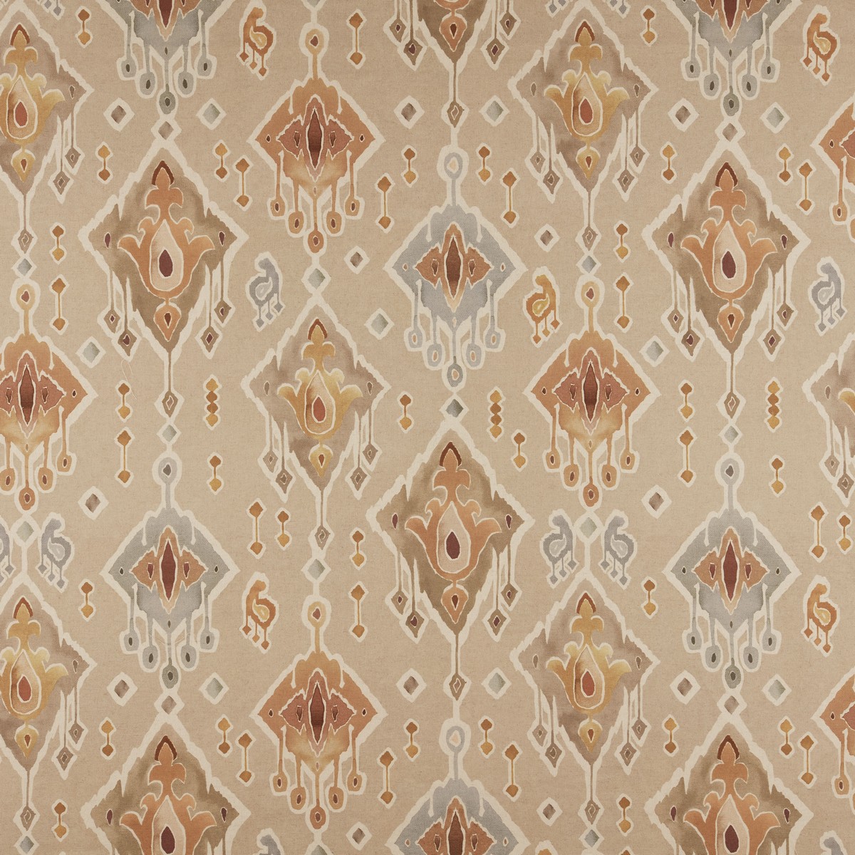 Agulla Terracotta Fabric by Ashley Wilde