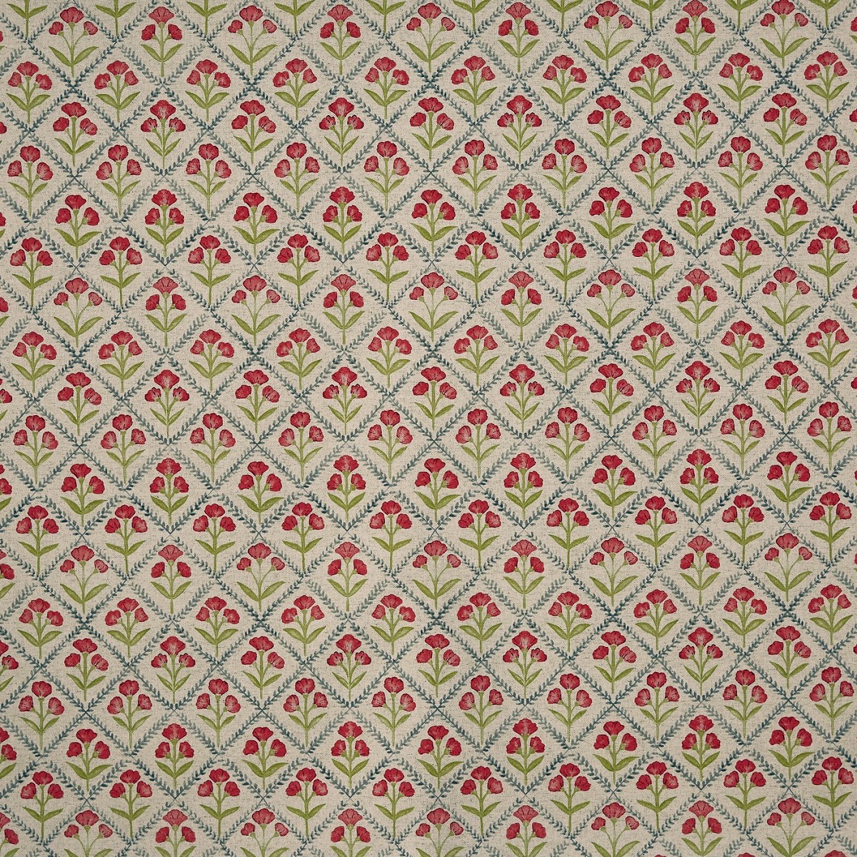 Chatsworth Poppy Fabric by Prestigious Textiles
