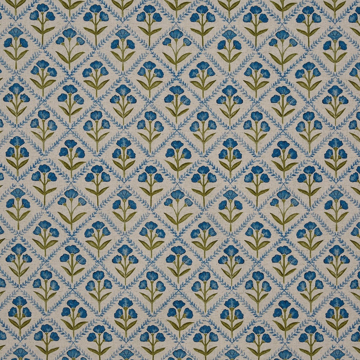 Chatsworth Cornflower Fabric by Prestigious Textiles