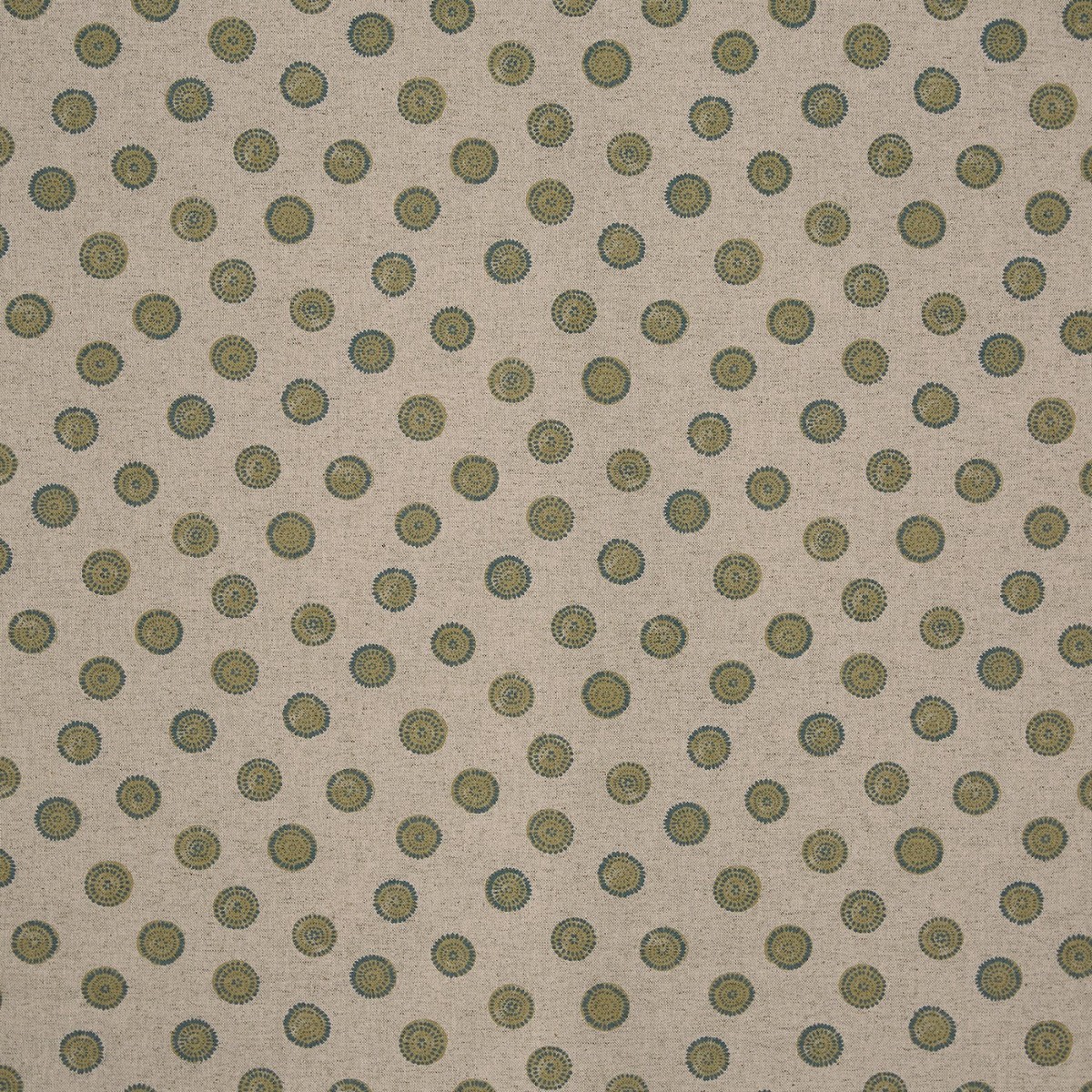 Daisy Olive Fabric by Prestigious Textiles