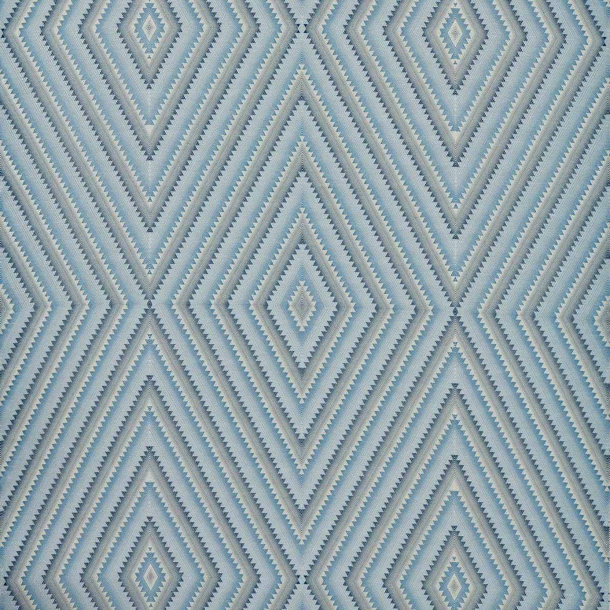 Dazzle Woad Fabric by Sanderson