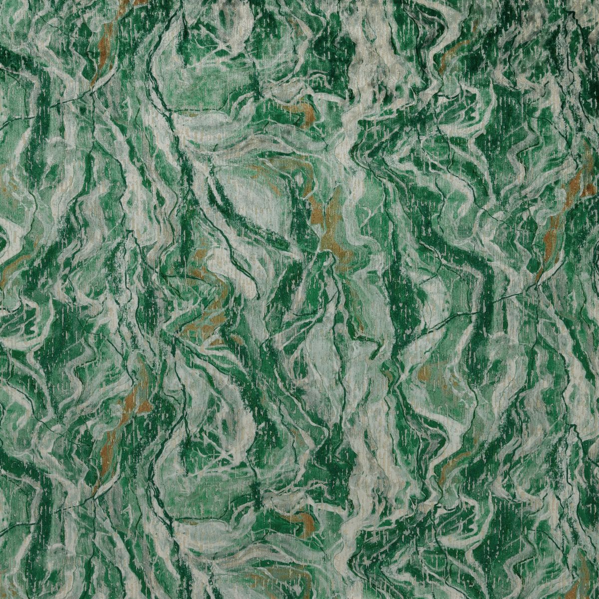 Illusion Velvet Emerald Fabric by iLiv