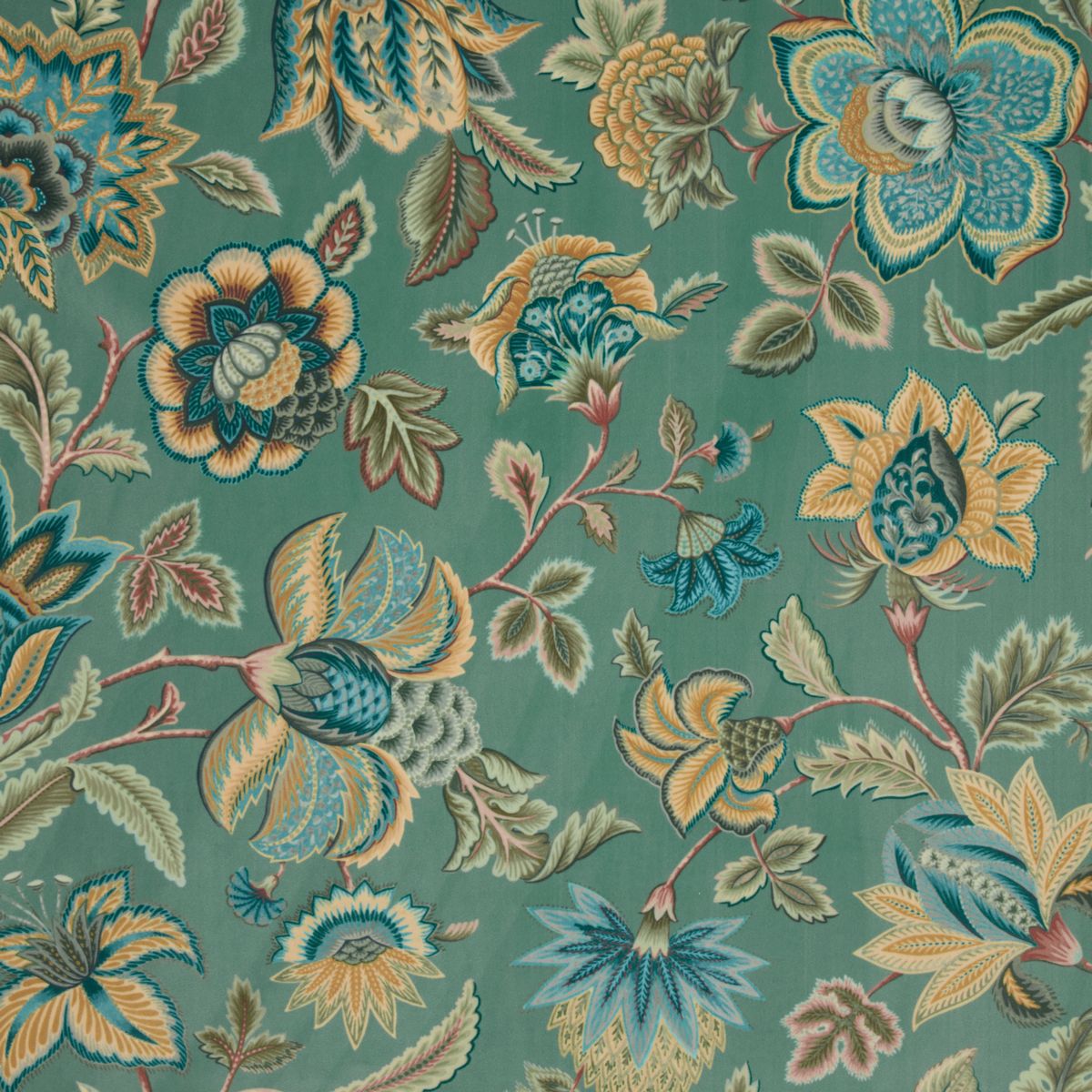 Sarita Velvet Malachite Fabric by iLiv