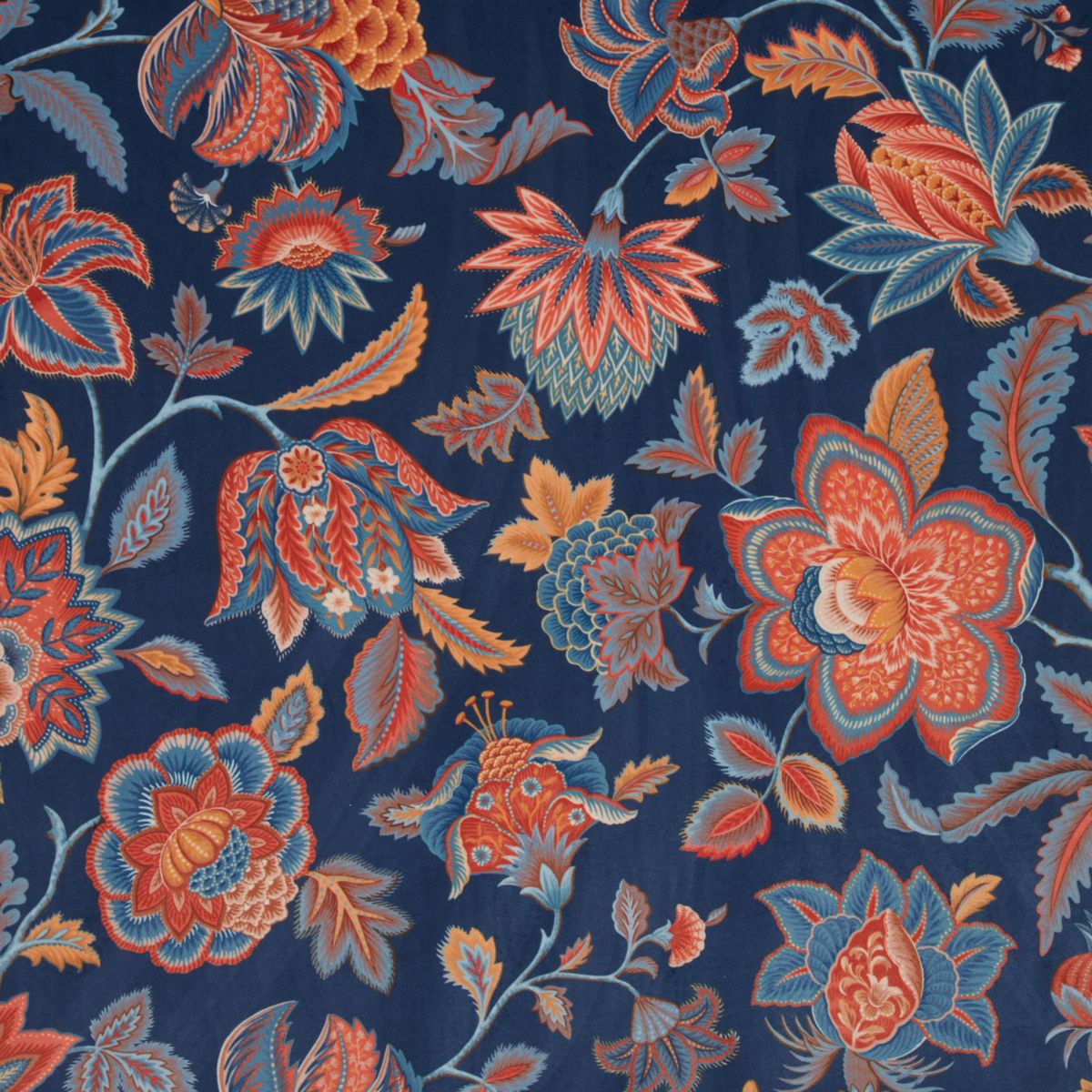 Sarita Velvet Sapphire Fabric by iLiv