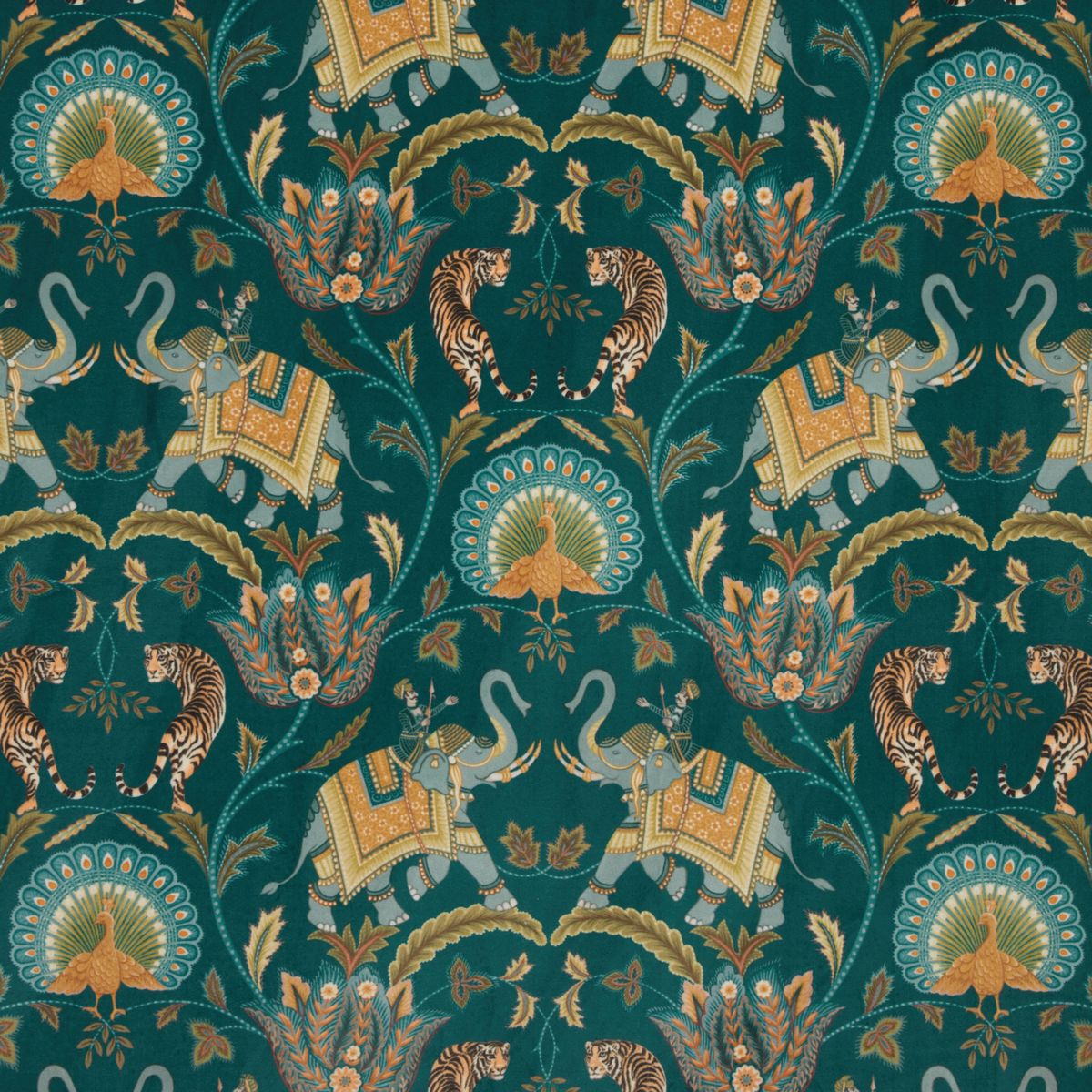 Sumatra Velvet Ocean Fabric by iLiv