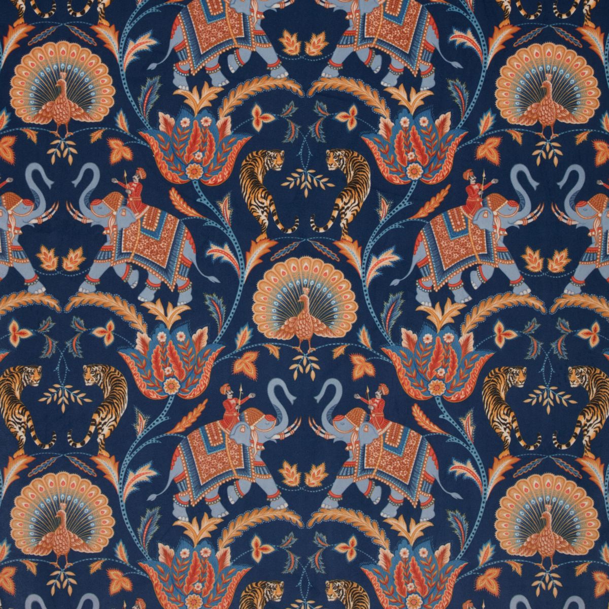 Sumatra Velvet Sapphire Fabric by iLiv