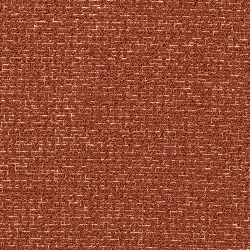 Arran Terracotta/Linen Fabric by Harlequin