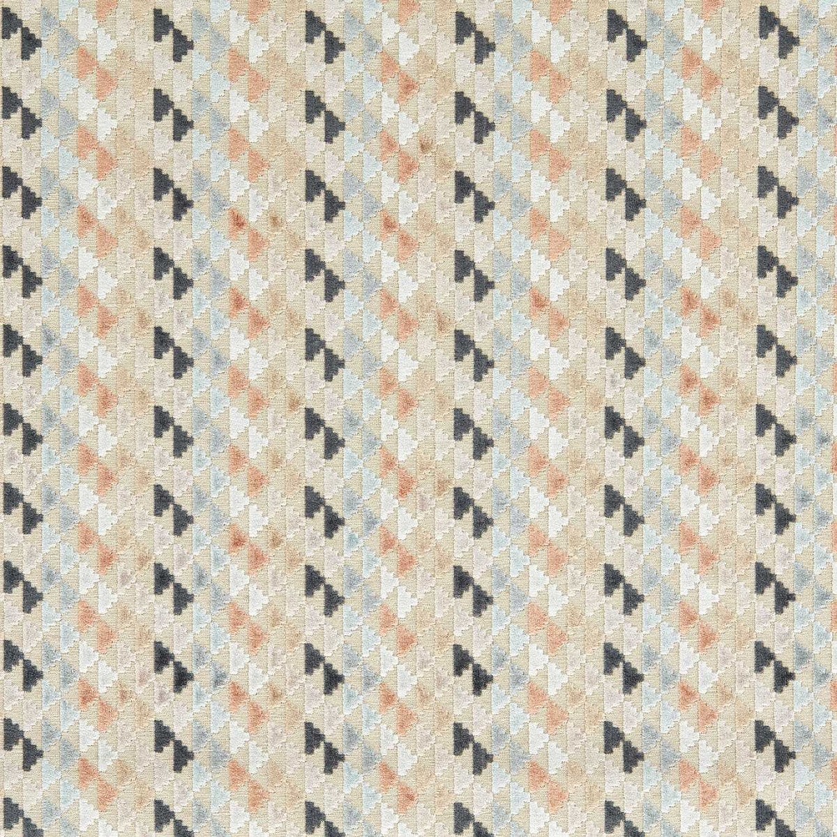 Vidi Sky/Slate/Taupe Fabric by Harlequin