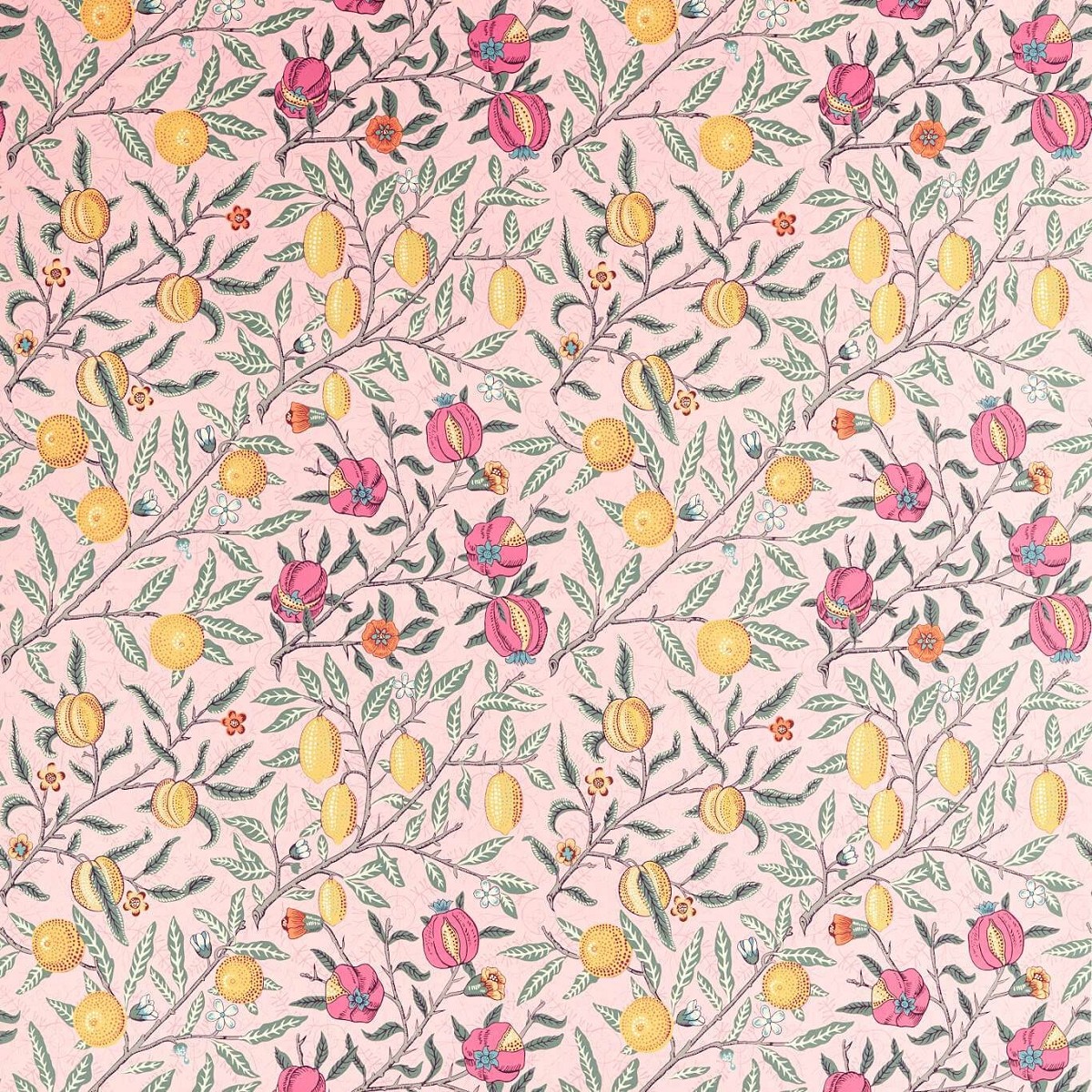 Fruit Stardust Fabric by William Morris & Co.