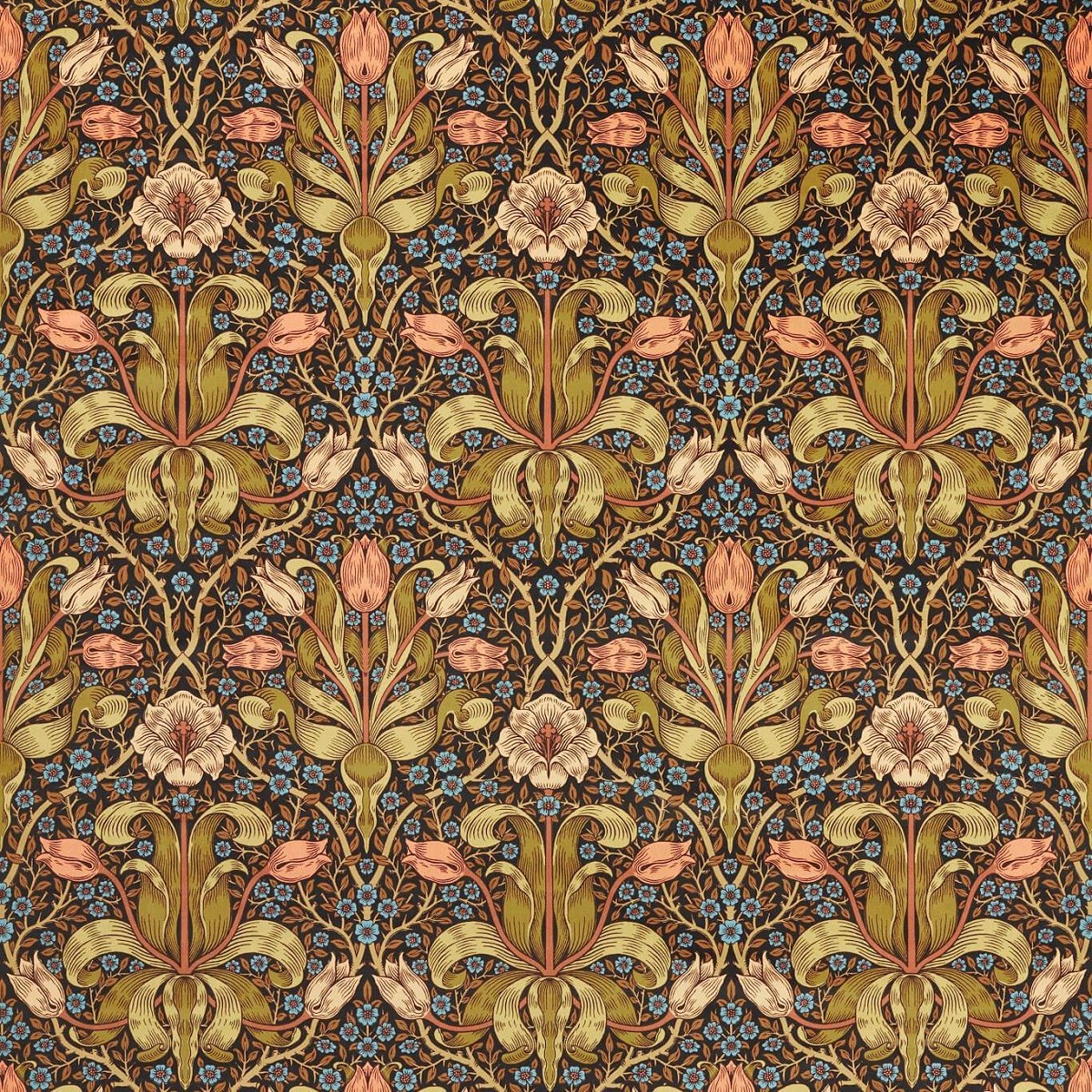 Spring Thicket Old Fashioned Fabric by William Morris & Co.