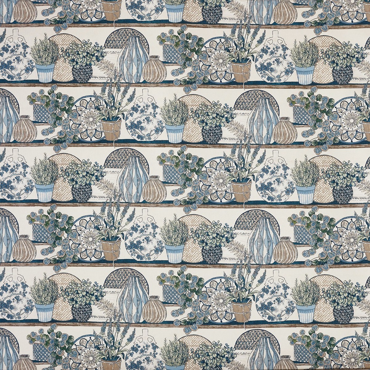 Clerkenwell Porcelain Fabric by Prestigious Textiles
