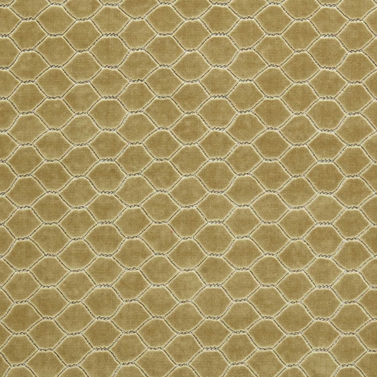 Faraday Velvet Geolu Fabric by Sanderson