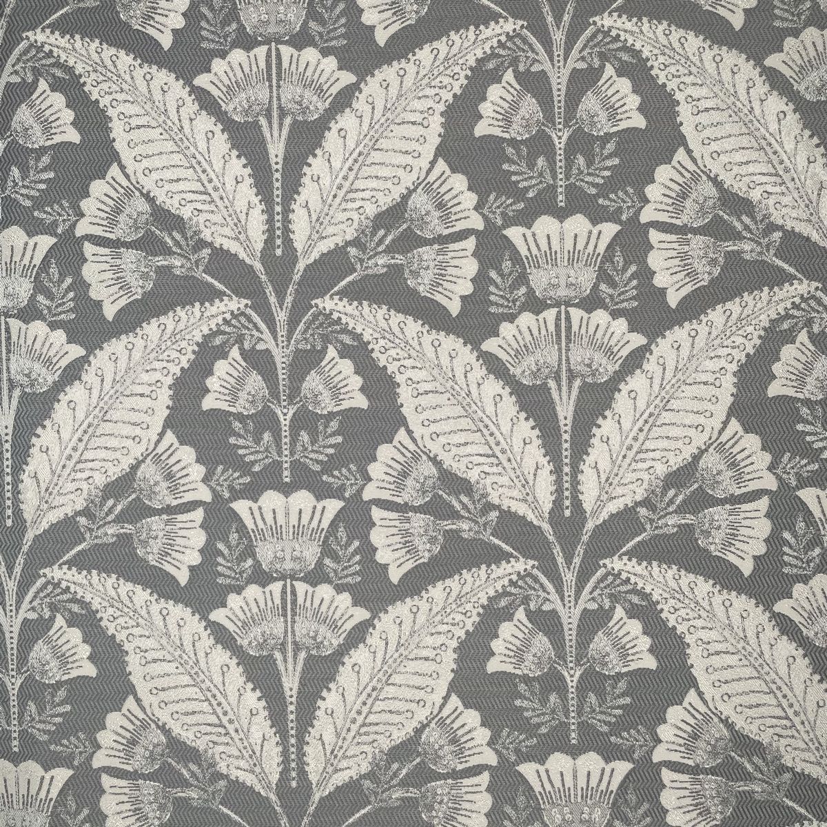 Burghley Steel Fabric by Chatham Glyn