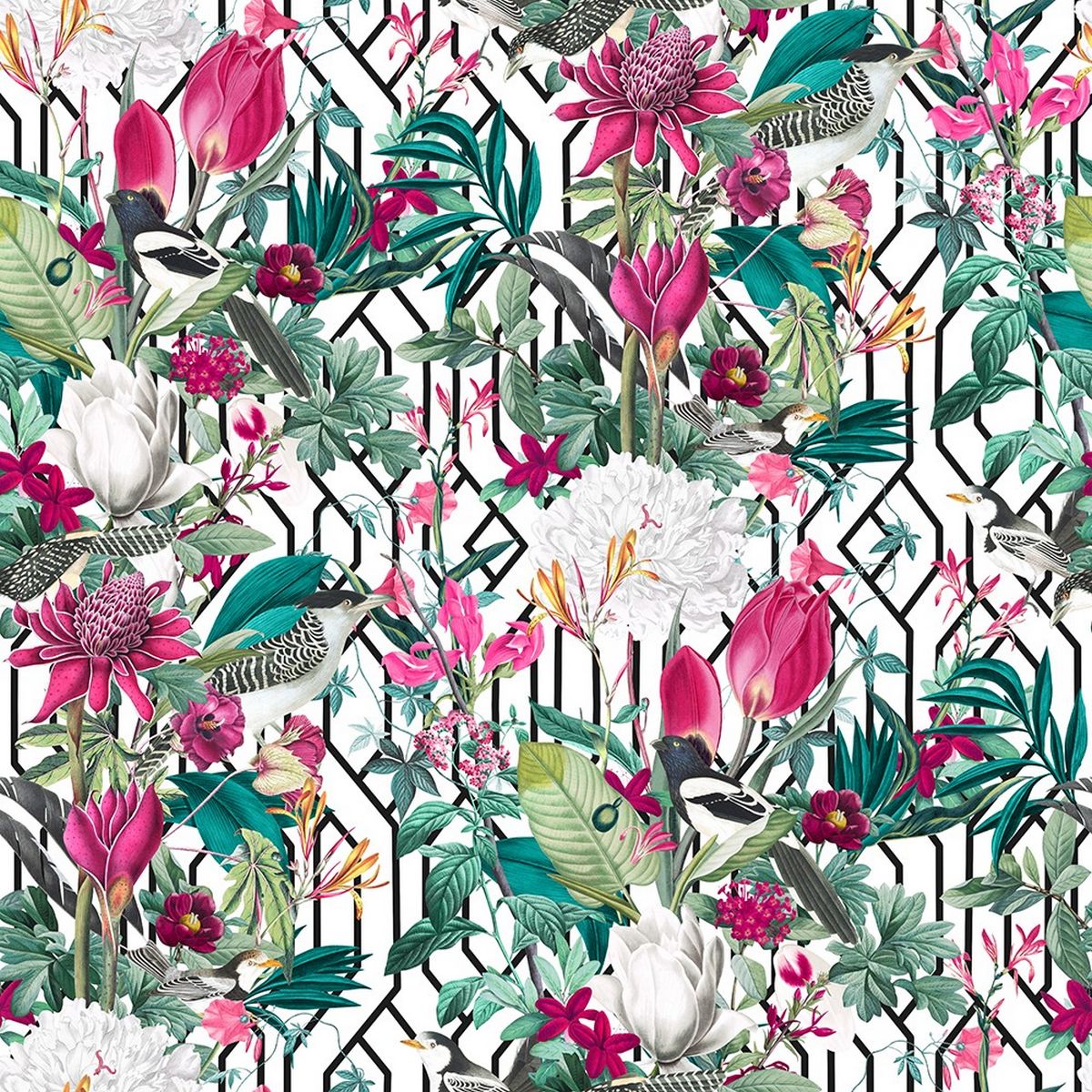 Eden Velvets Arcadia Mono Fabric by Chatham Glyn