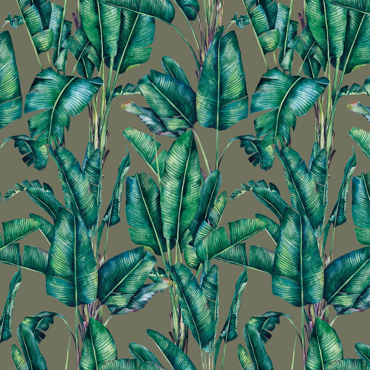 Tropical Valdivian Dove Fabric by Chatham Glyn