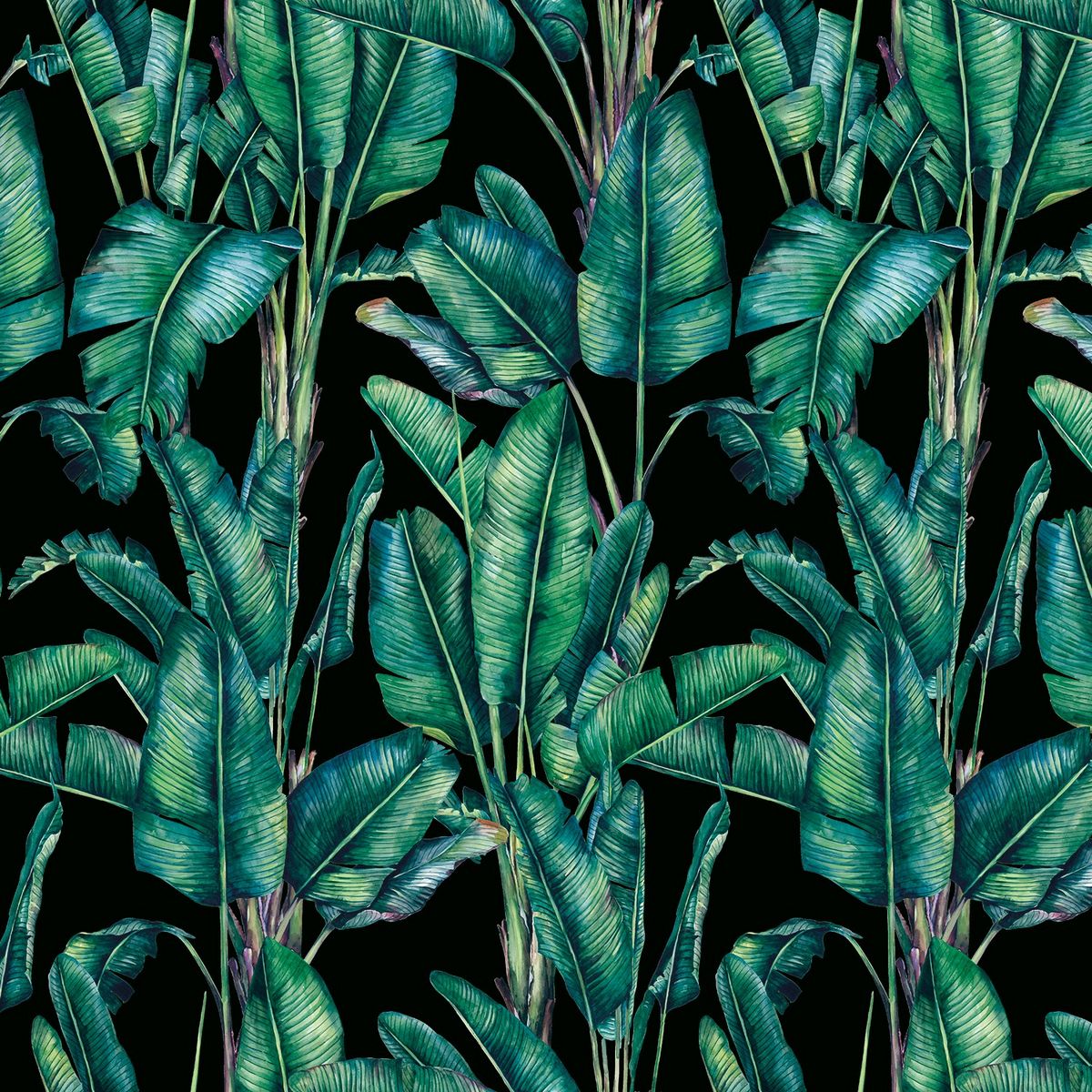 Tropical Valdivian Ebony Fabric by Chatham Glyn
